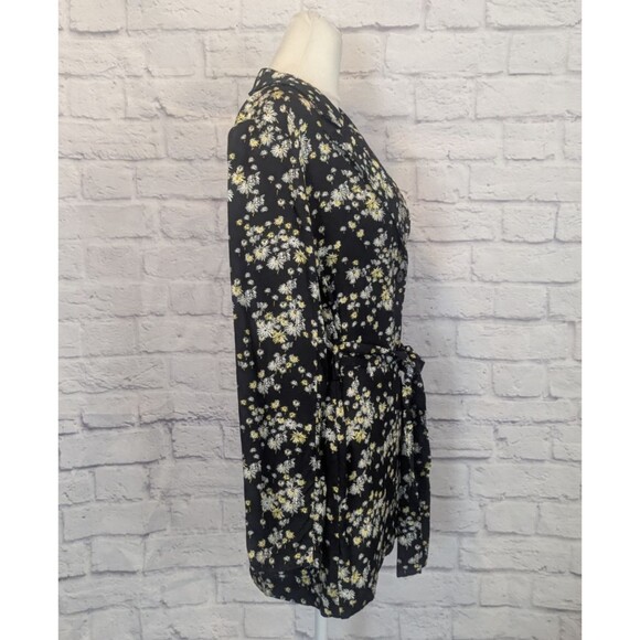 Scotch & Soda Amsterdam Unstructured Blazer Black & Daisy Print Size Sm - Picture 2 of 9